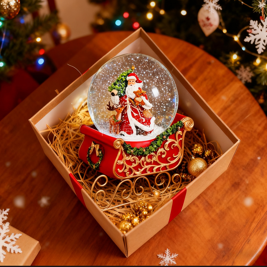 Christmas Snow Globe with Musi - Snow Globe Musical incelemesi ve fiyatı