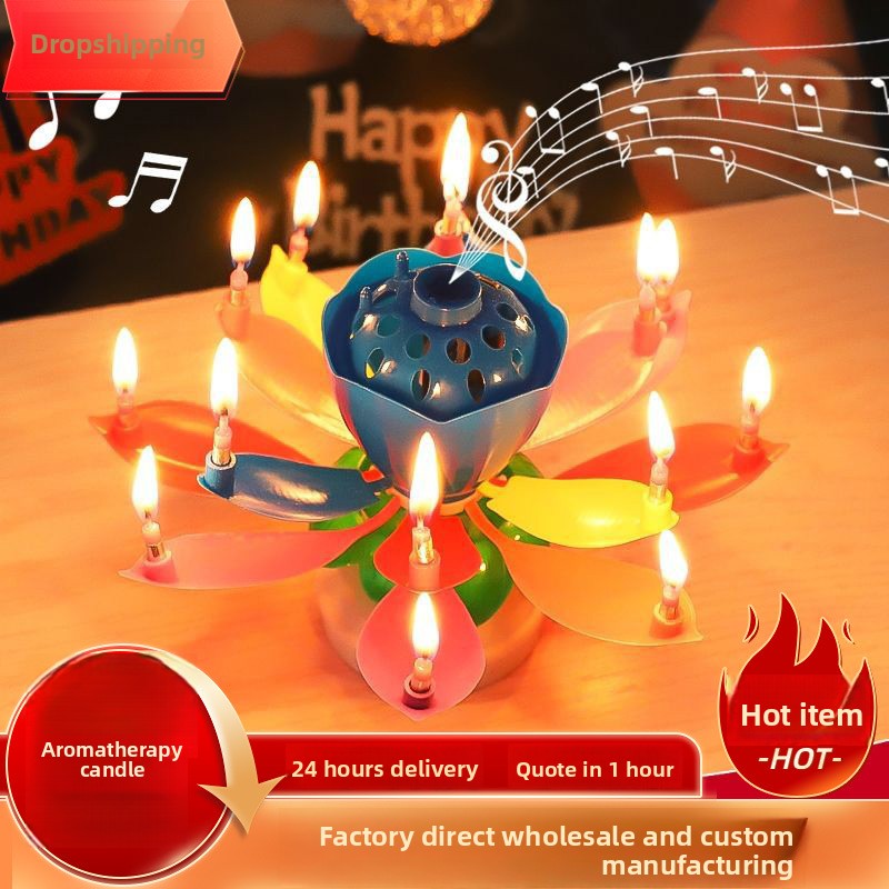 Romantic Happy Birthday Musica - Holiday Candle Set incelemesi ve fiyatı