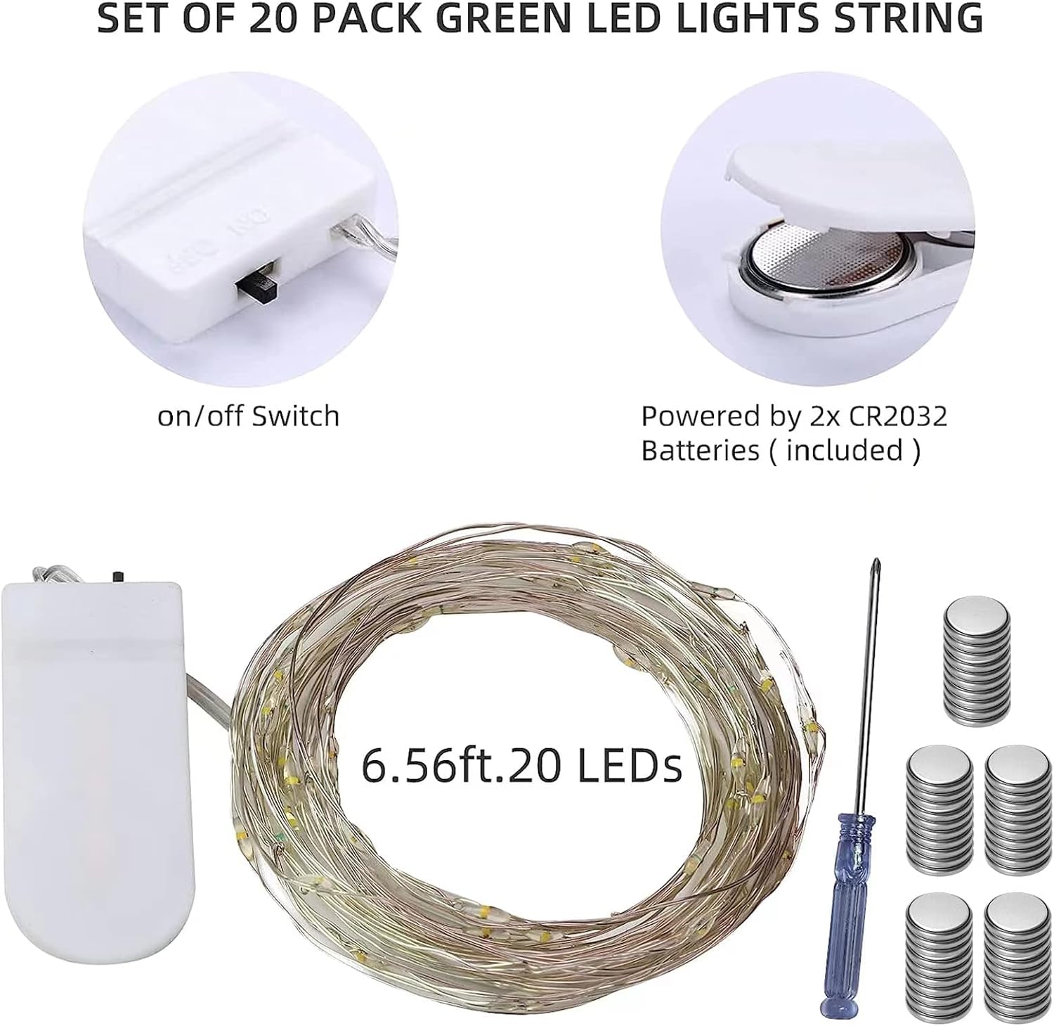 20 Pack Fairy Lights Battery O - Led Fairy String Lights incelemesi ve fiyatı