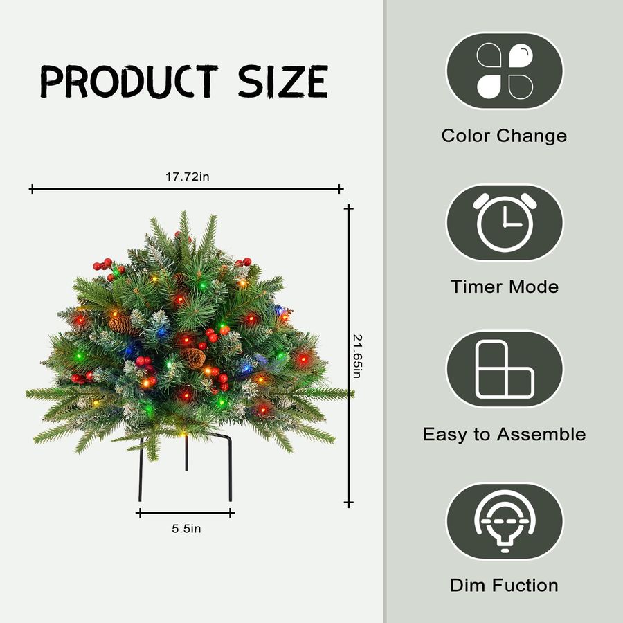 Pack Christmas Tree Urn Filler - Christmas Tree Artificial incelemesi ve fiyatı
