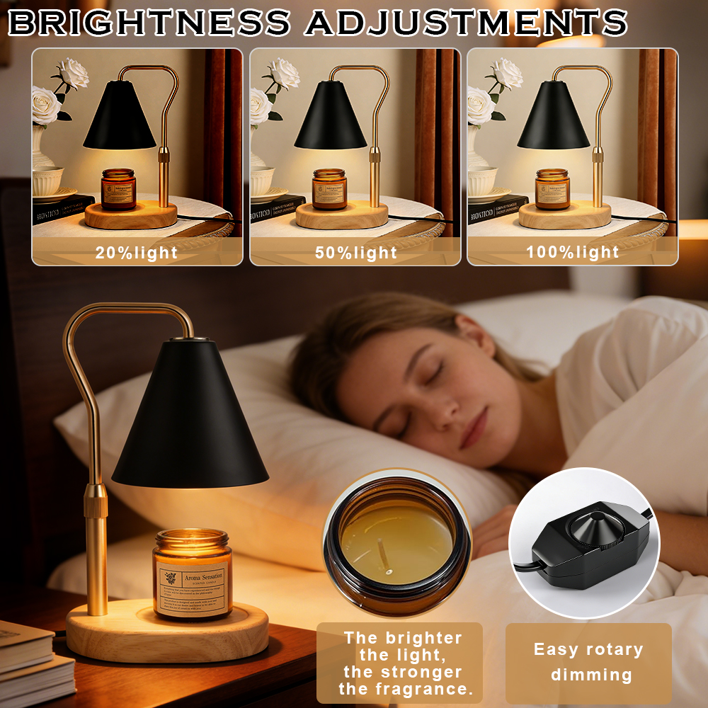 Black Candle Warmer Lamp Kitch - Holiday Candle Set incelemesi ve fiyatı