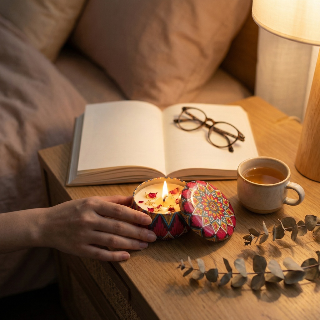 1pc Scented Candle Set With Co - Holiday Candle Set incelemesi ve fiyatı