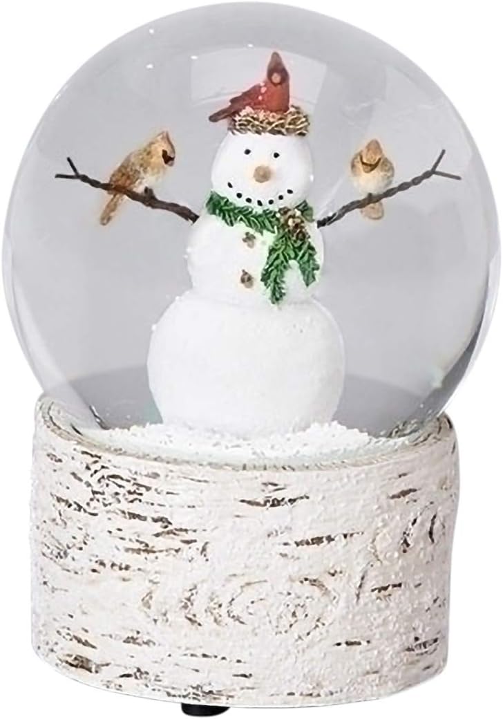 Snowman with Cardinal Friends  - Snow Globe Musical incelemesi ve fiyatı
