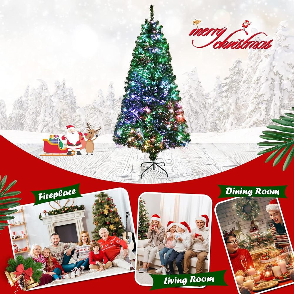 6ft Pre-lit Premium Spruce Art - Christmas Tree Artificial incelemesi ve fiyatı