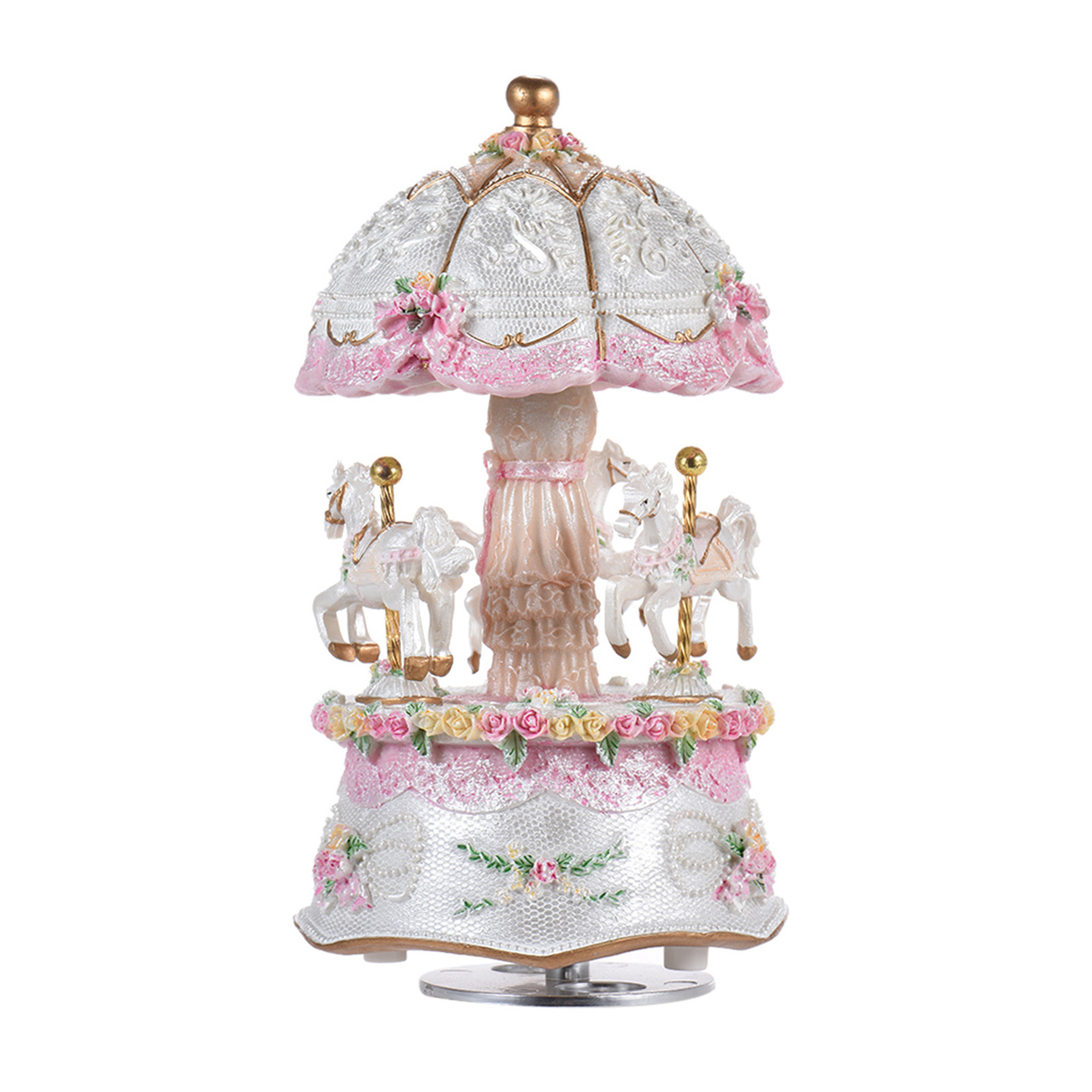 Luxury Dream 3-Horse Rotating  - Snow Globe Musical incelemesi ve fiyatı