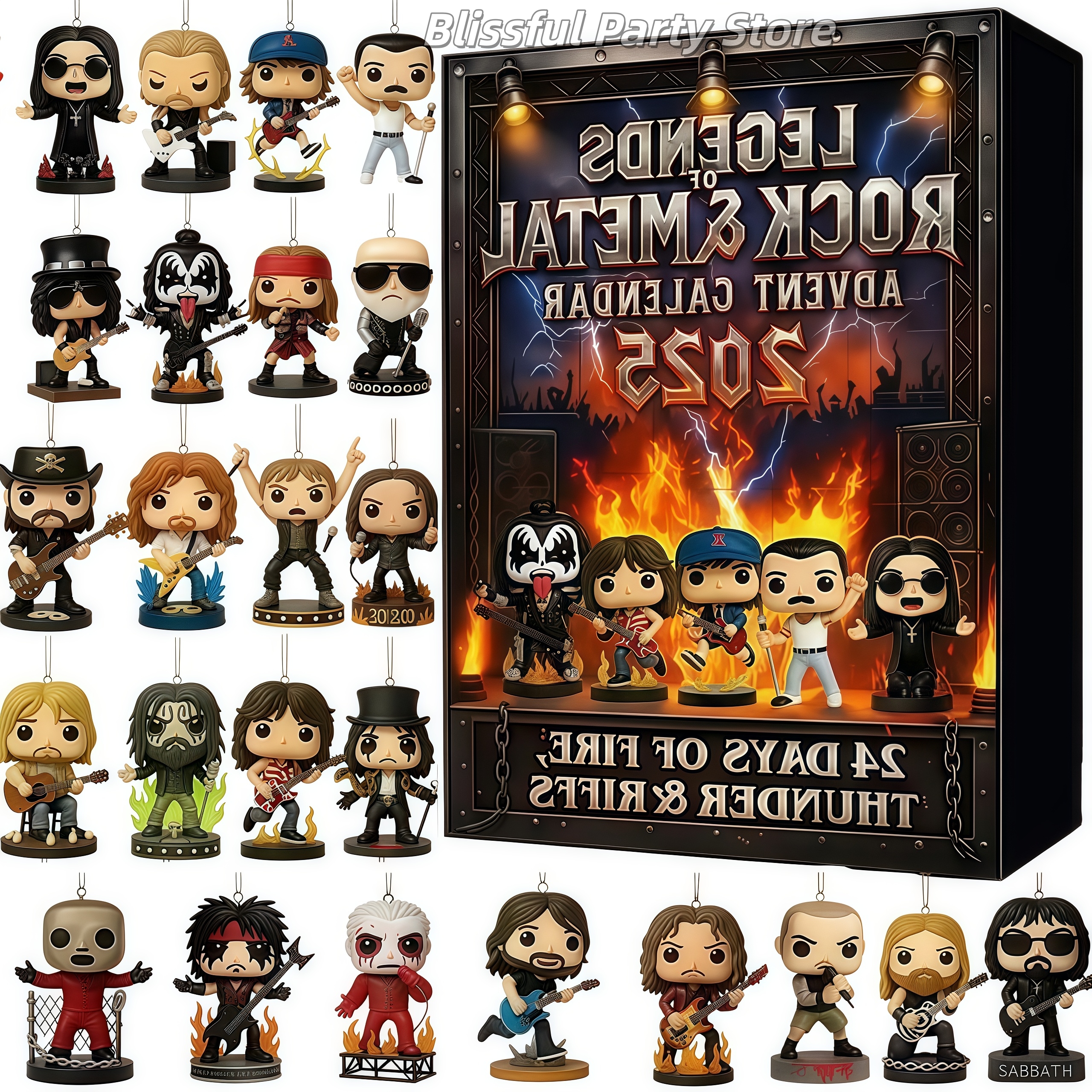 Rock and Metal Advent Calendar - Advent Calendar Gift incelemesi ve fiyatı