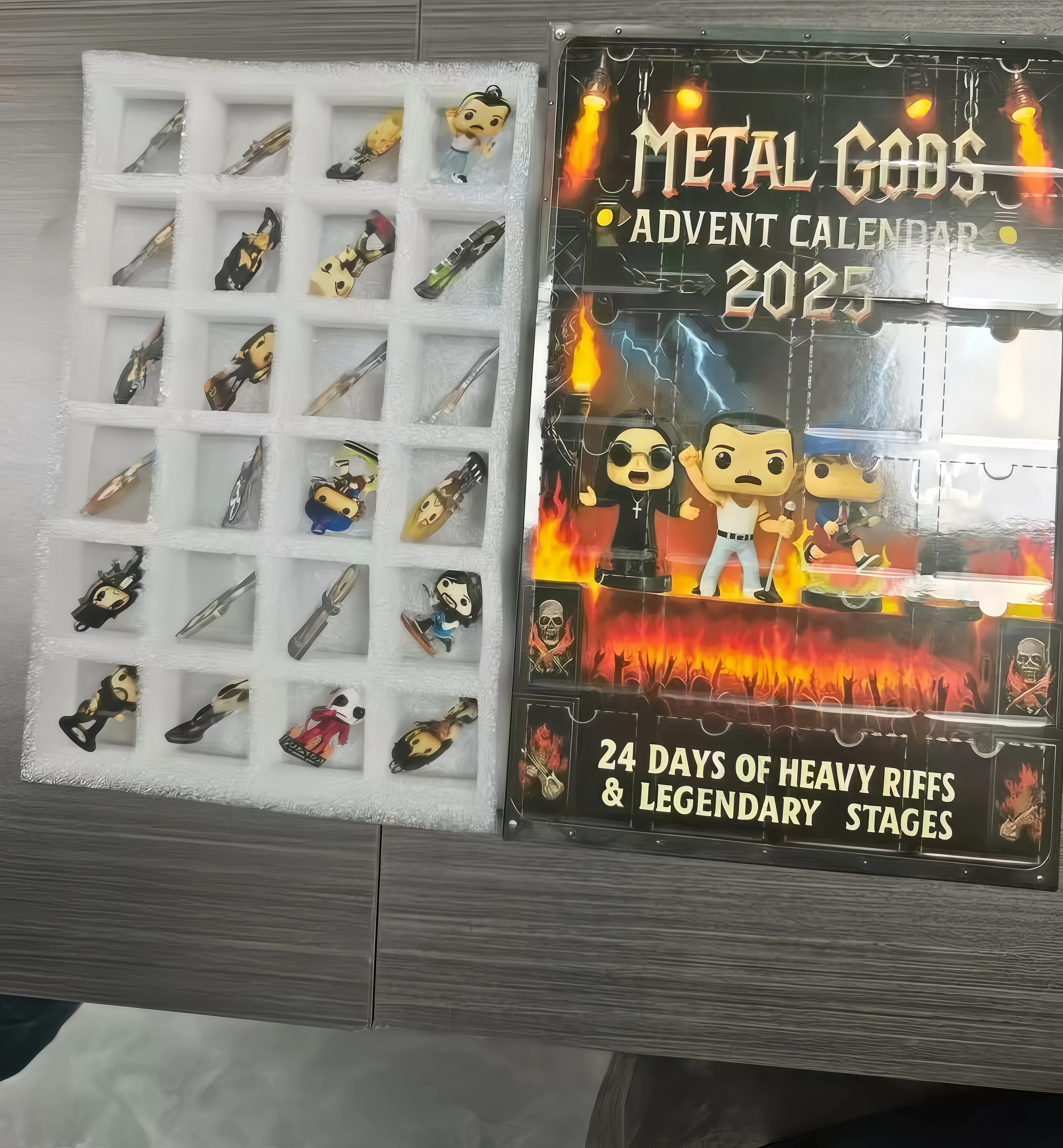Rock and Metal Advent Calendar - Advent Calendar Gift incelemesi ve fiyatı