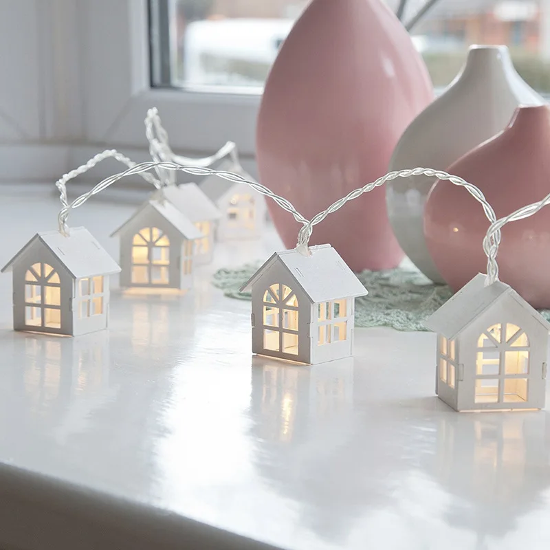 10 LED Christmas Tree House St - Led Fairy String Lights incelemesi ve fiyatı