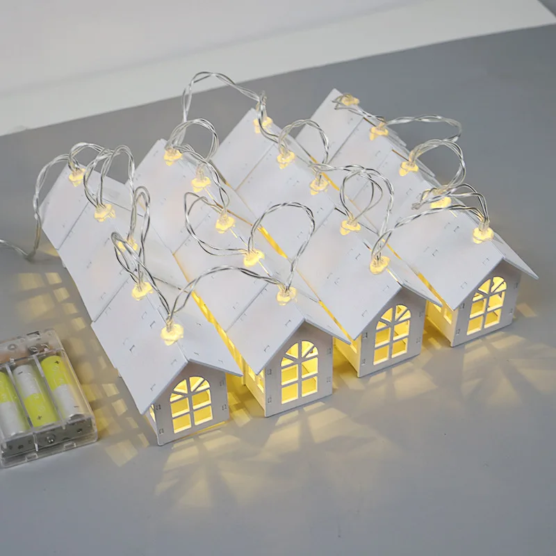 10 LED Christmas Tree House St - Led Fairy String Lights incelemesi ve fiyatı