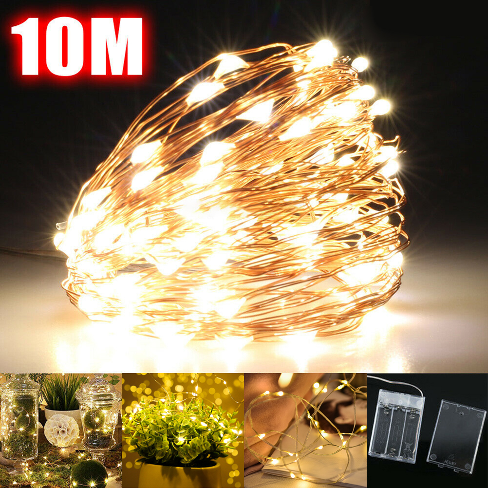 Copper Wire Lamp 10M LED Fairy - Led Fairy String Lights incelemesi ve fiyatı