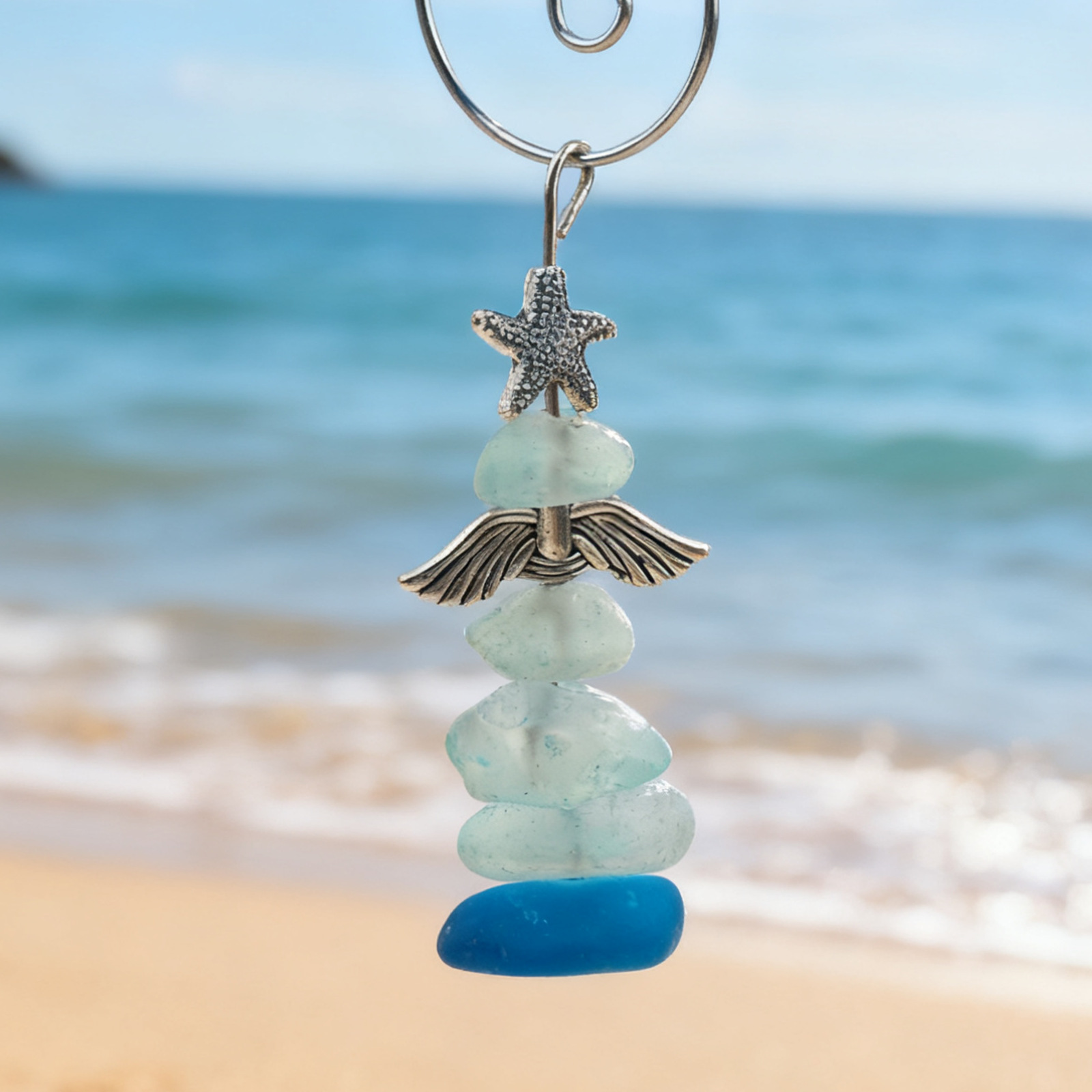 Christmas Sea Glass Ornaments  - Christmas Stocking Hanging incelemesi ve fiyatı