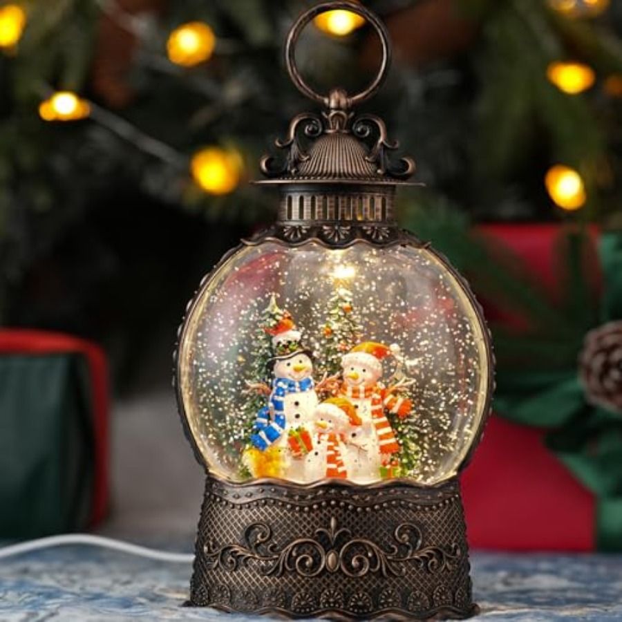 Snow Globe with, Light Up Chri - Snow Globe Musical incelemesi ve fiyatı