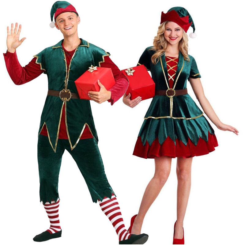 Carnival Couple Xmas Mascot Co - Elf Costume Christmas incelemesi ve fiyatı