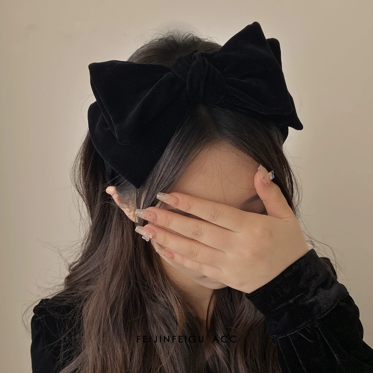 AWAYTR 1pc Large Velvet Bow Ha - Ribbon Bow Gift incelemesi ve fiyatı