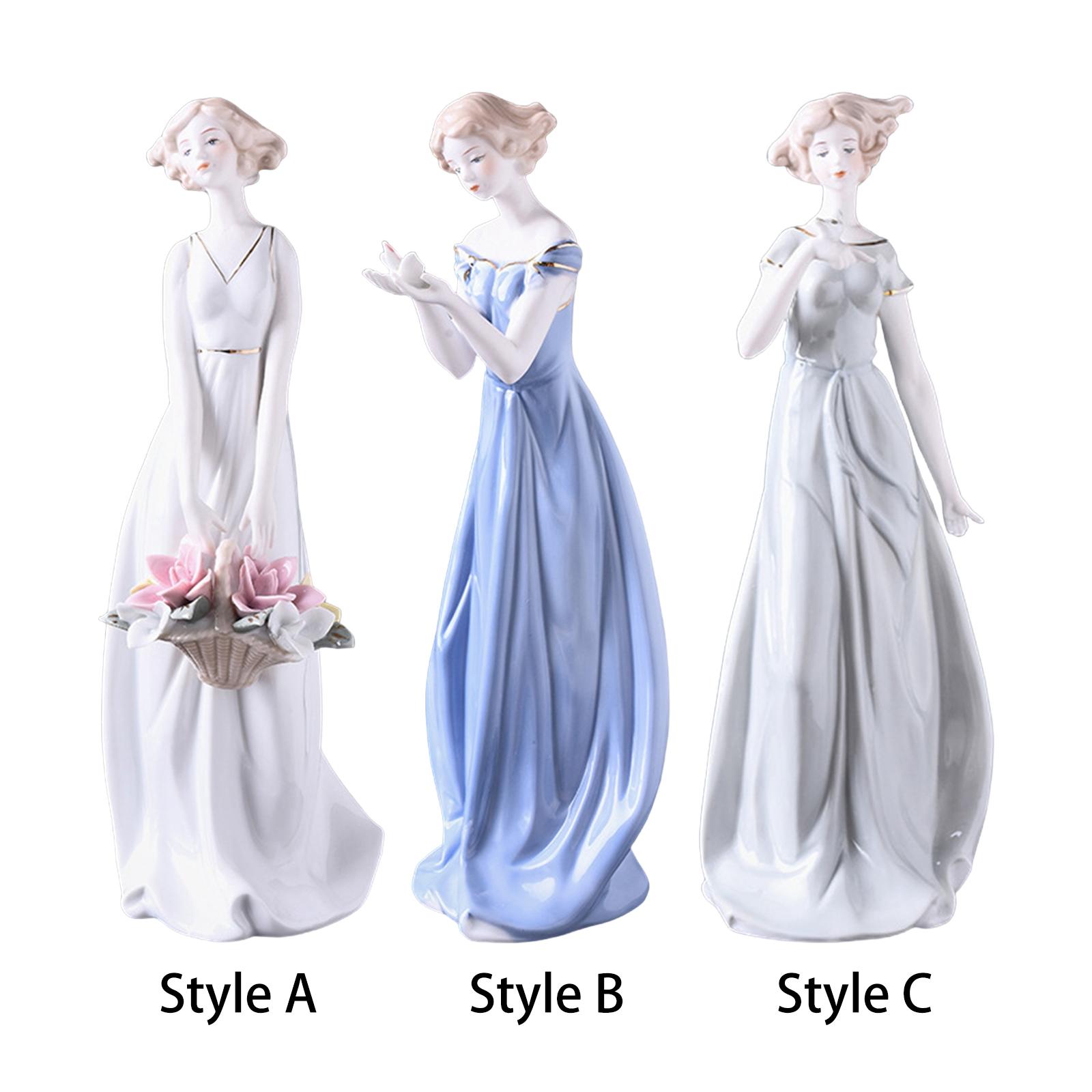 Porcelain Lady Statue Centerpi - Nutcracker Figurine incelemesi ve fiyatı