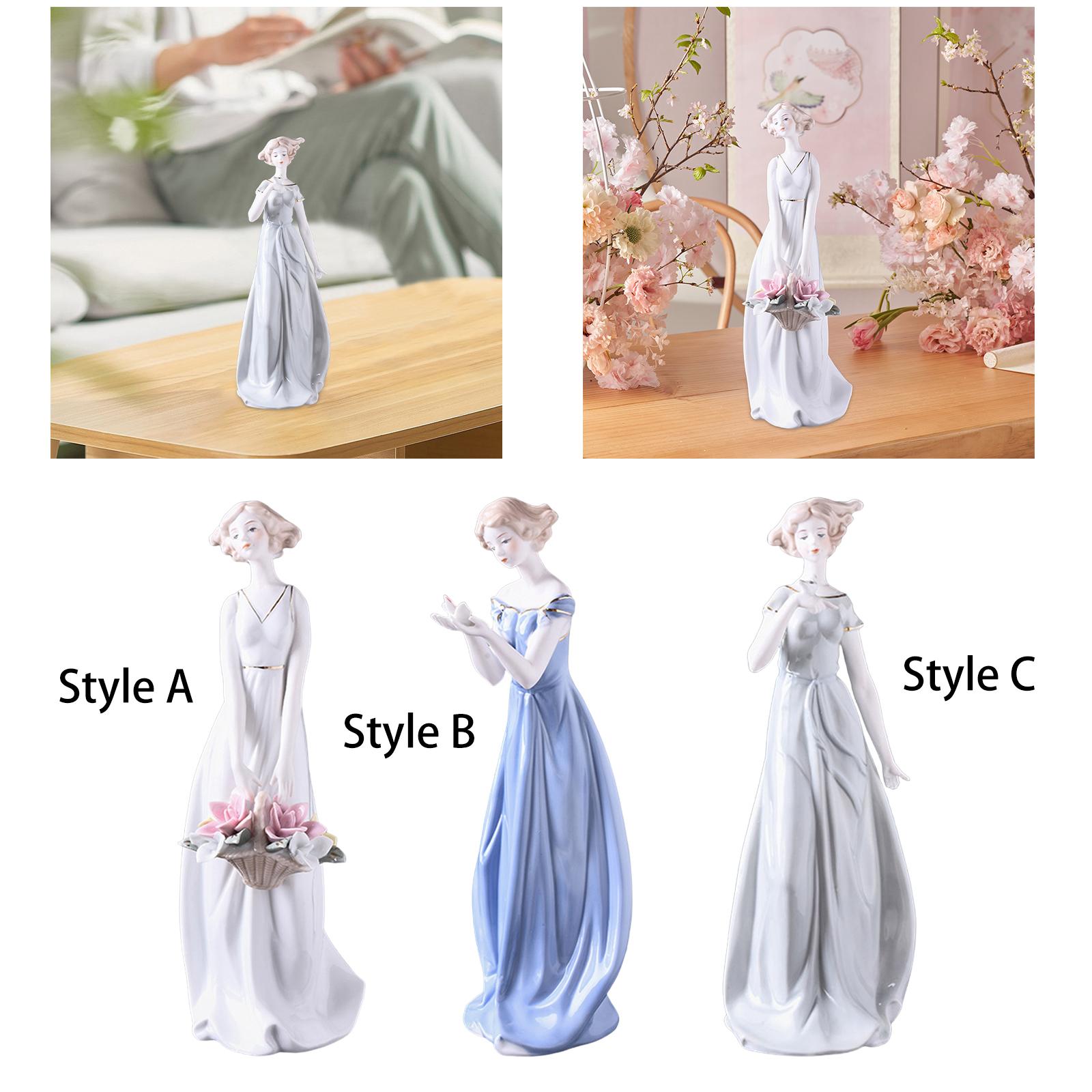 Porcelain Lady Statue Centerpi - Nutcracker Figurine incelemesi ve fiyatı