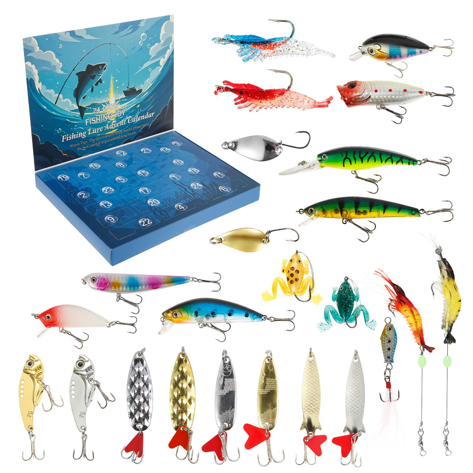 Advent Calendar Fishing Lure C - Advent Calendar Gift incelemesi ve fiyatı