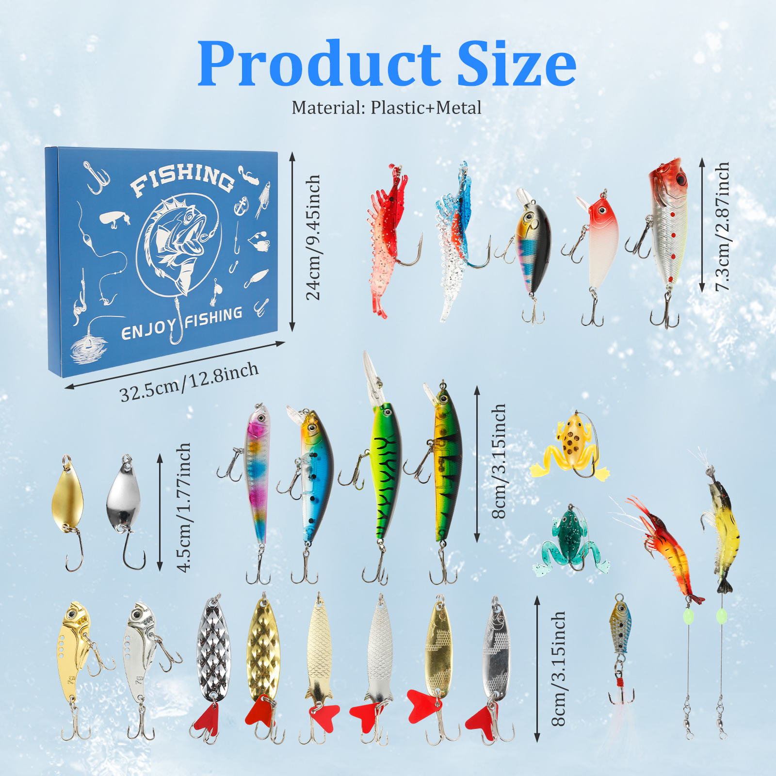 Advent Calendar Fishing Lure C - Advent Calendar Gift incelemesi ve fiyatı