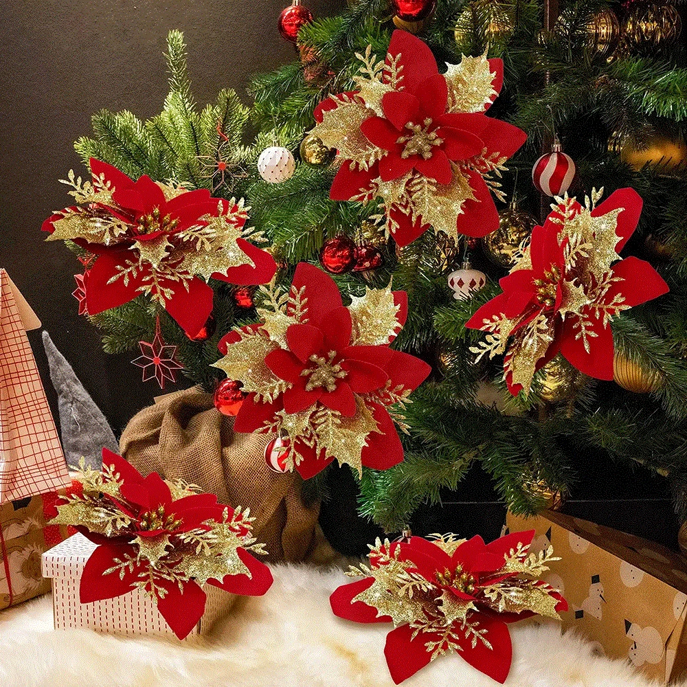 9cm Glitter Artifical Christma - Christmas Wreath Fake incelemesi ve fiyatı