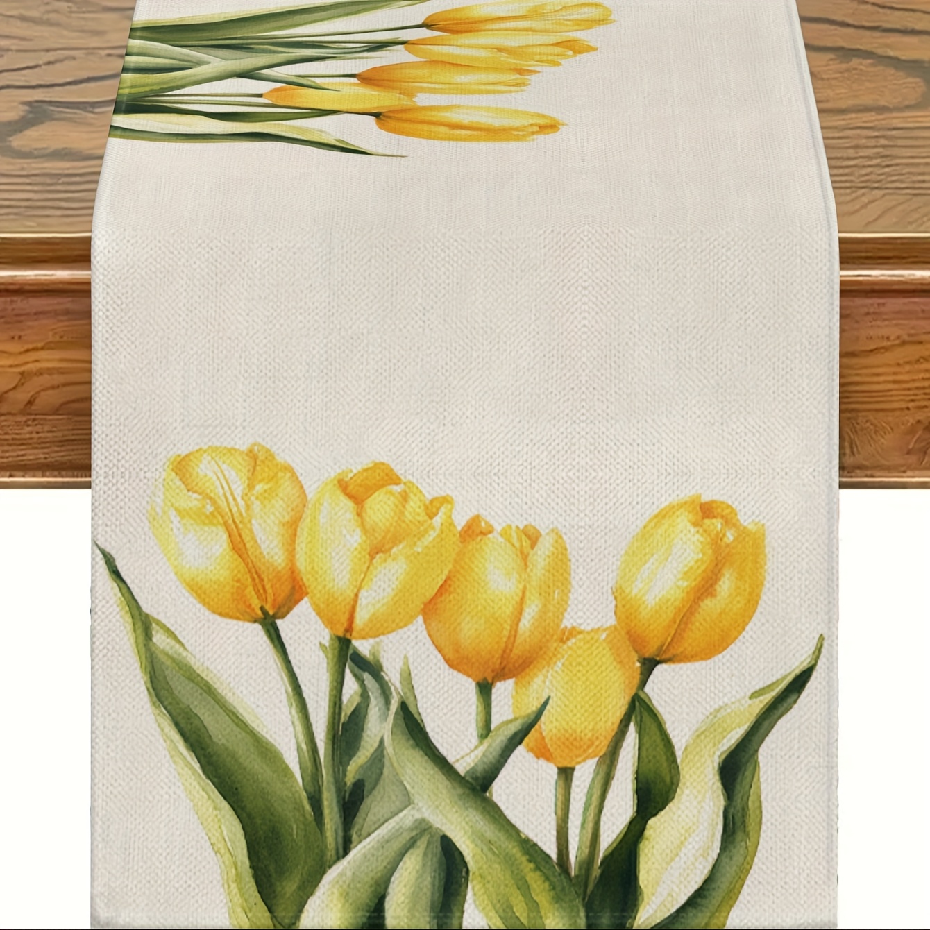 1pc Spring & Summer Tulip Tabl - Christmas Table Runner incelemesi ve fiyatı