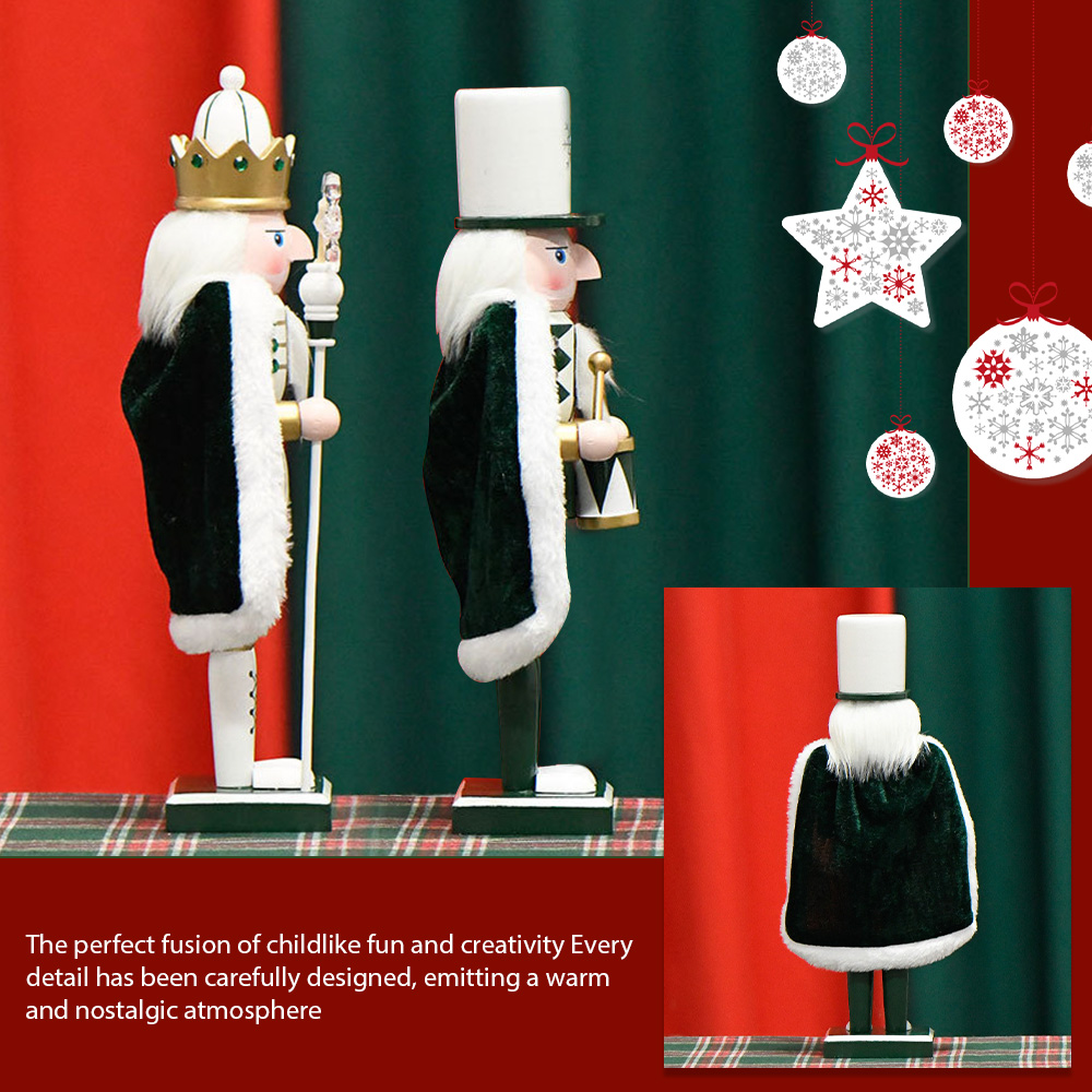 30CM Nutcracker snowflake cape - Nutcracker Figurine incelemesi ve fiyatı