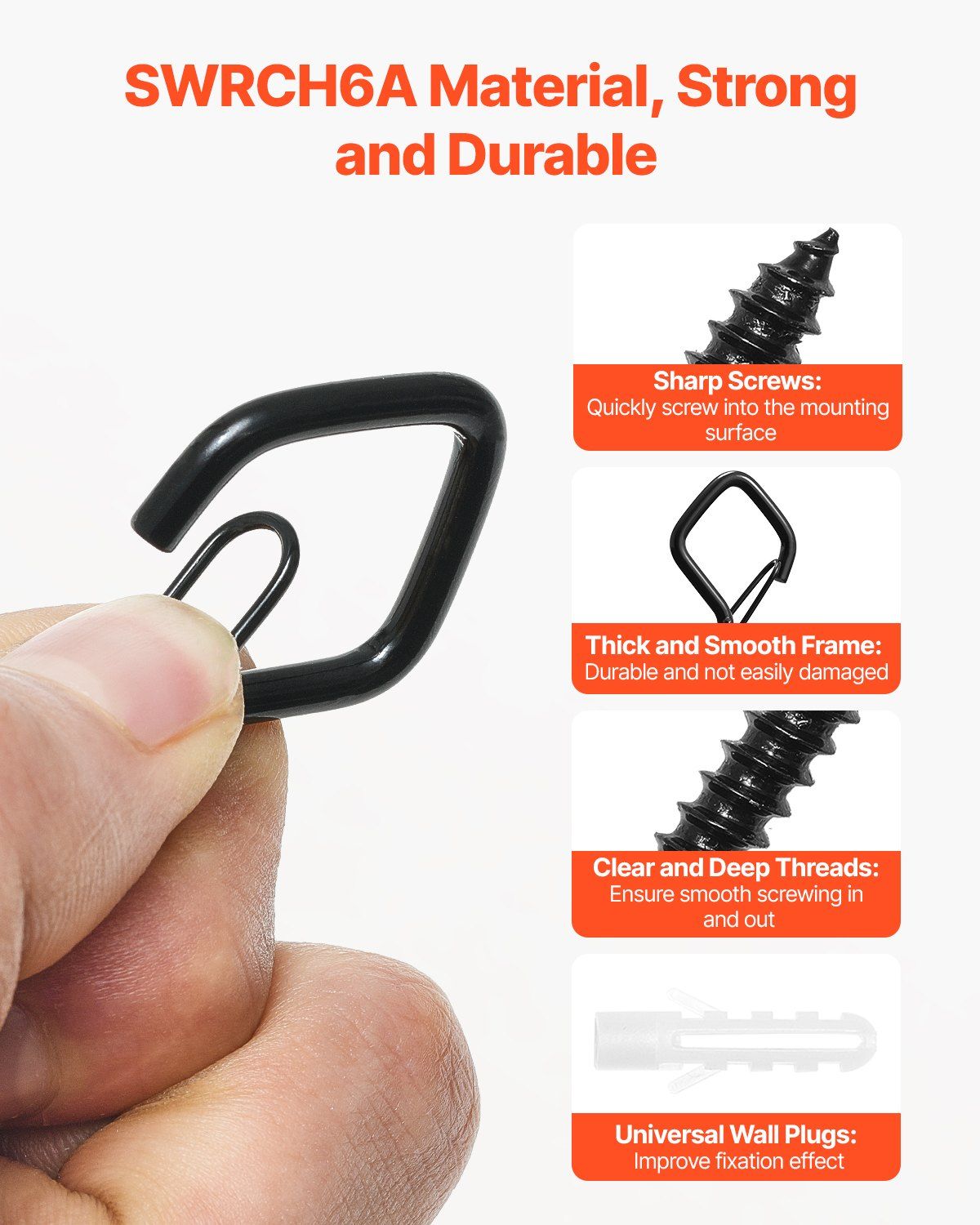 20PCS Q Hanger Hooks Heavy Dut - Christmas Lights Outdoor incelemesi ve fiyatı