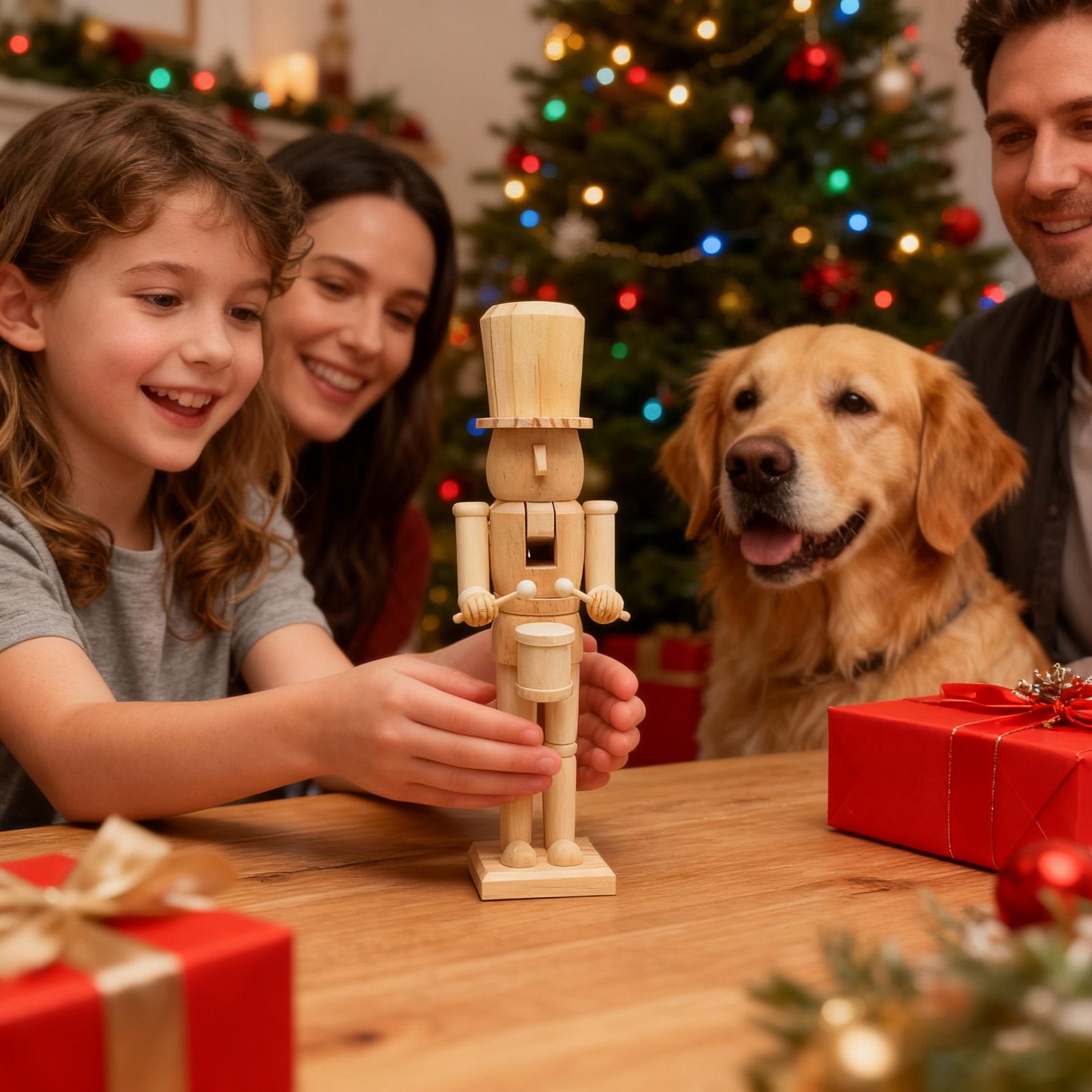 Nutcrackers Figures 38cm Woode - Nutcracker Figurine incelemesi ve fiyatı