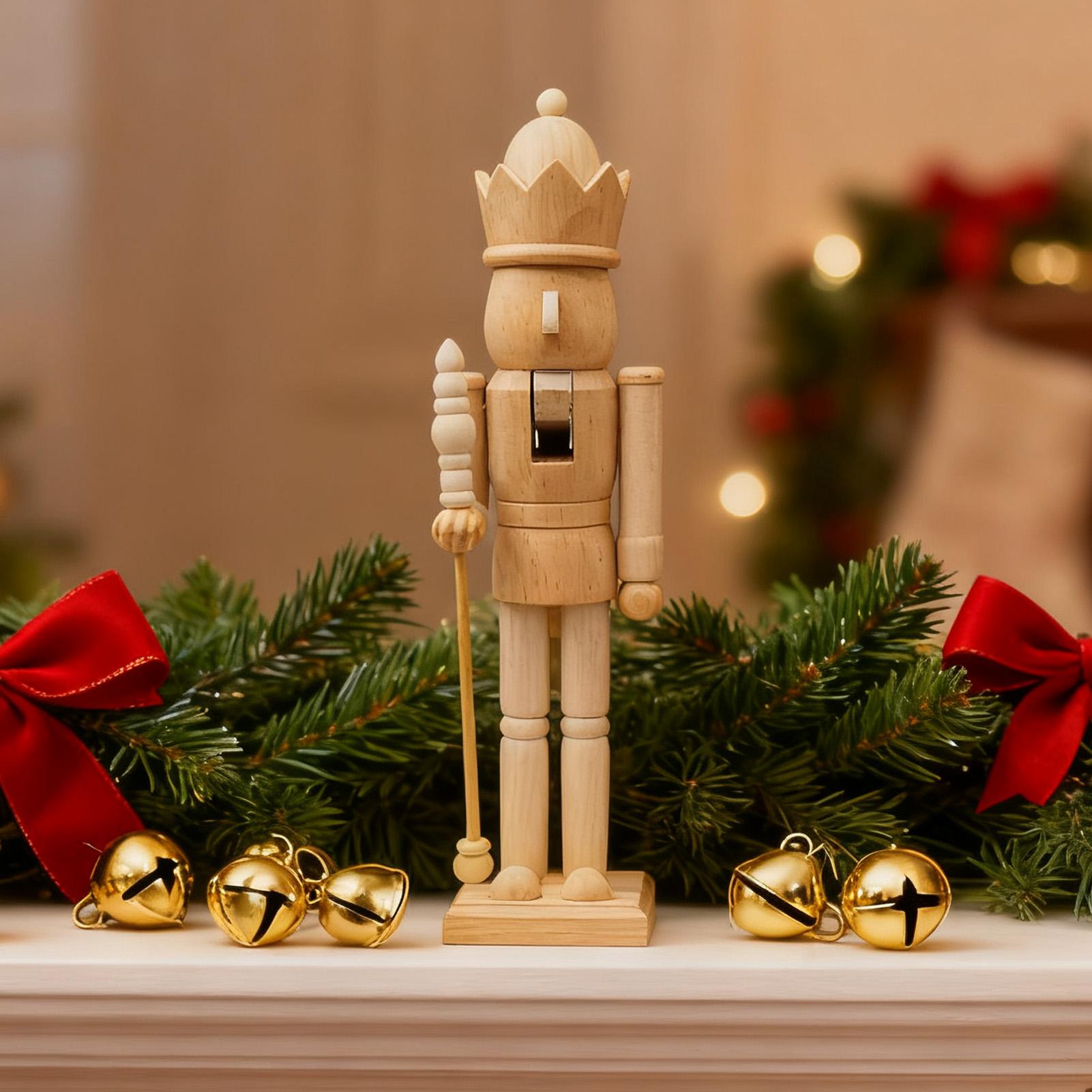 Nutcrackers Figures 38cm Woode - Nutcracker Figurine incelemesi ve fiyatı