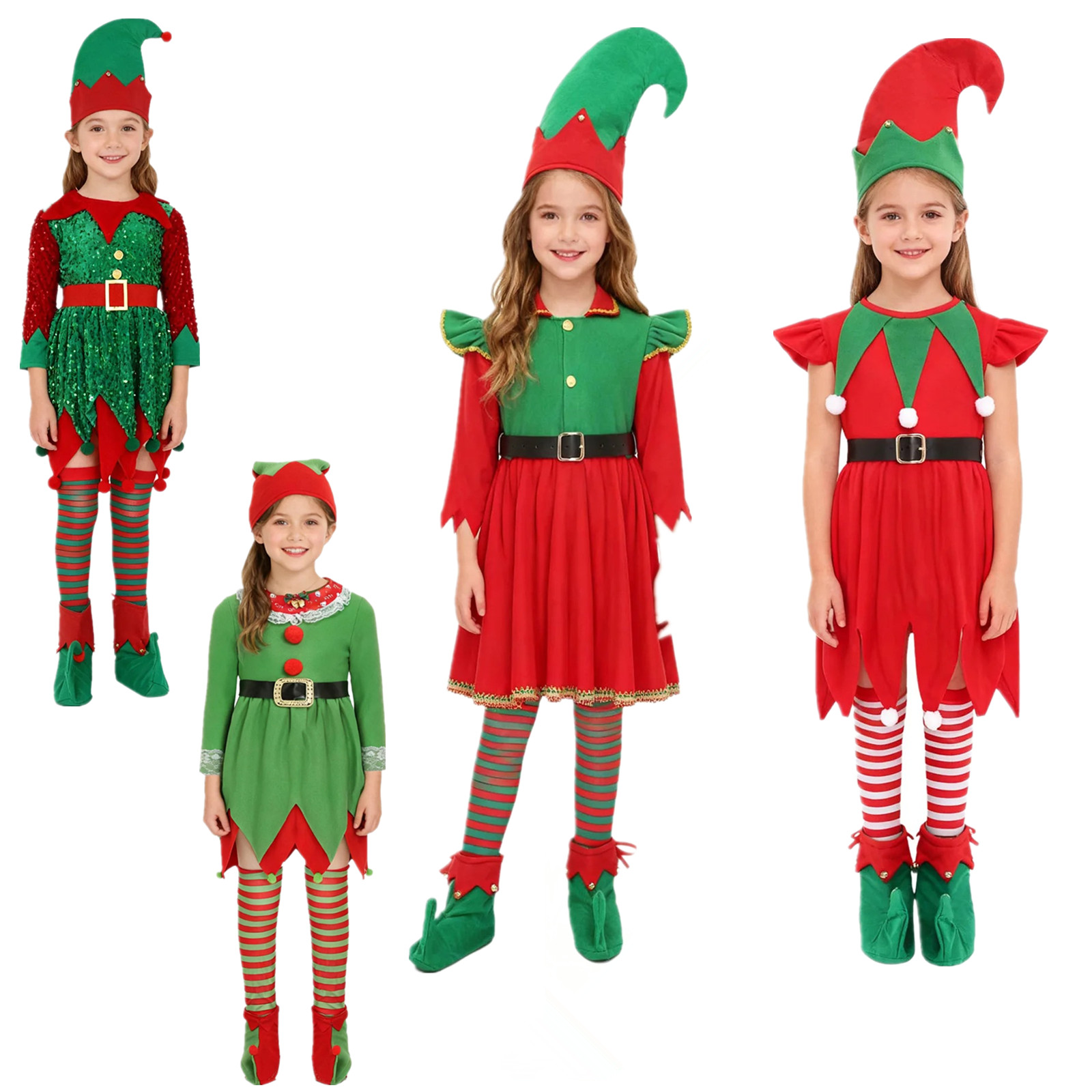 Elf Girl Christmas Costume San - Elf Costume Christmas incelemesi ve fiyatı
