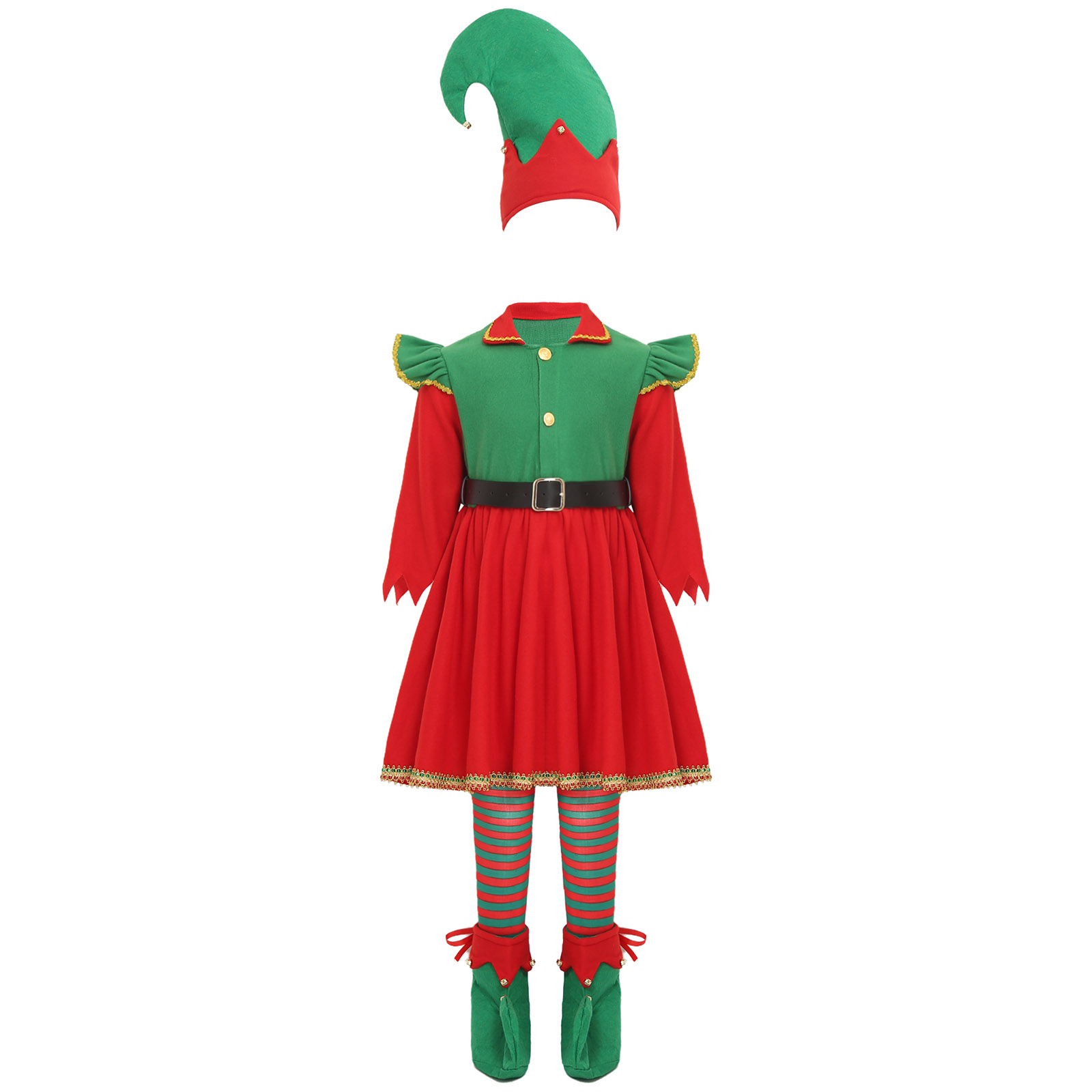 Elf Girl Christmas Costume San - Elf Costume Christmas incelemesi ve fiyatı