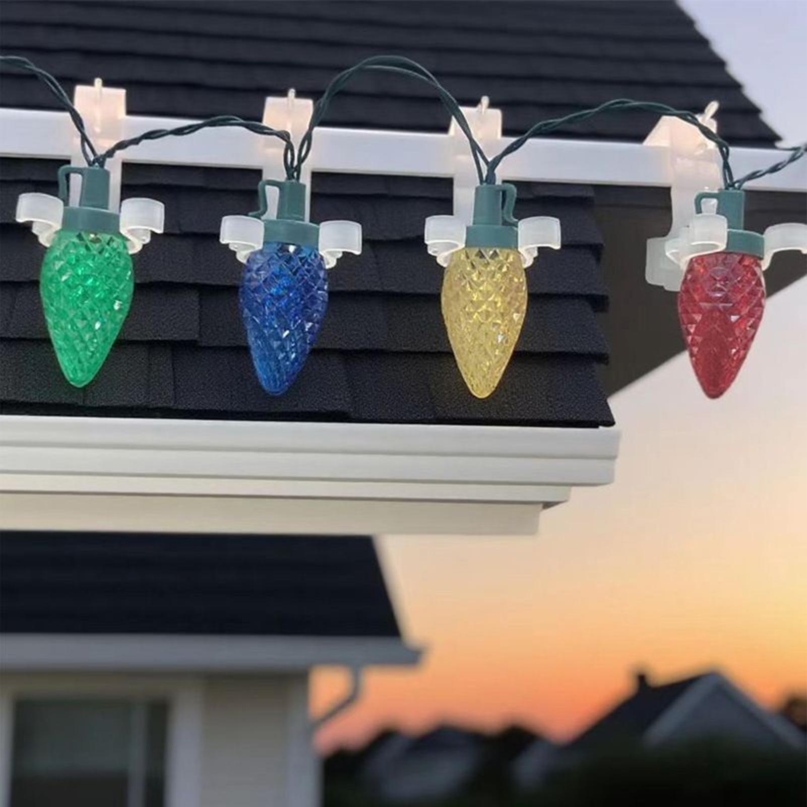 Christmas Light Gutter Clips 1 - Christmas Lights Outdoor incelemesi ve fiyatı