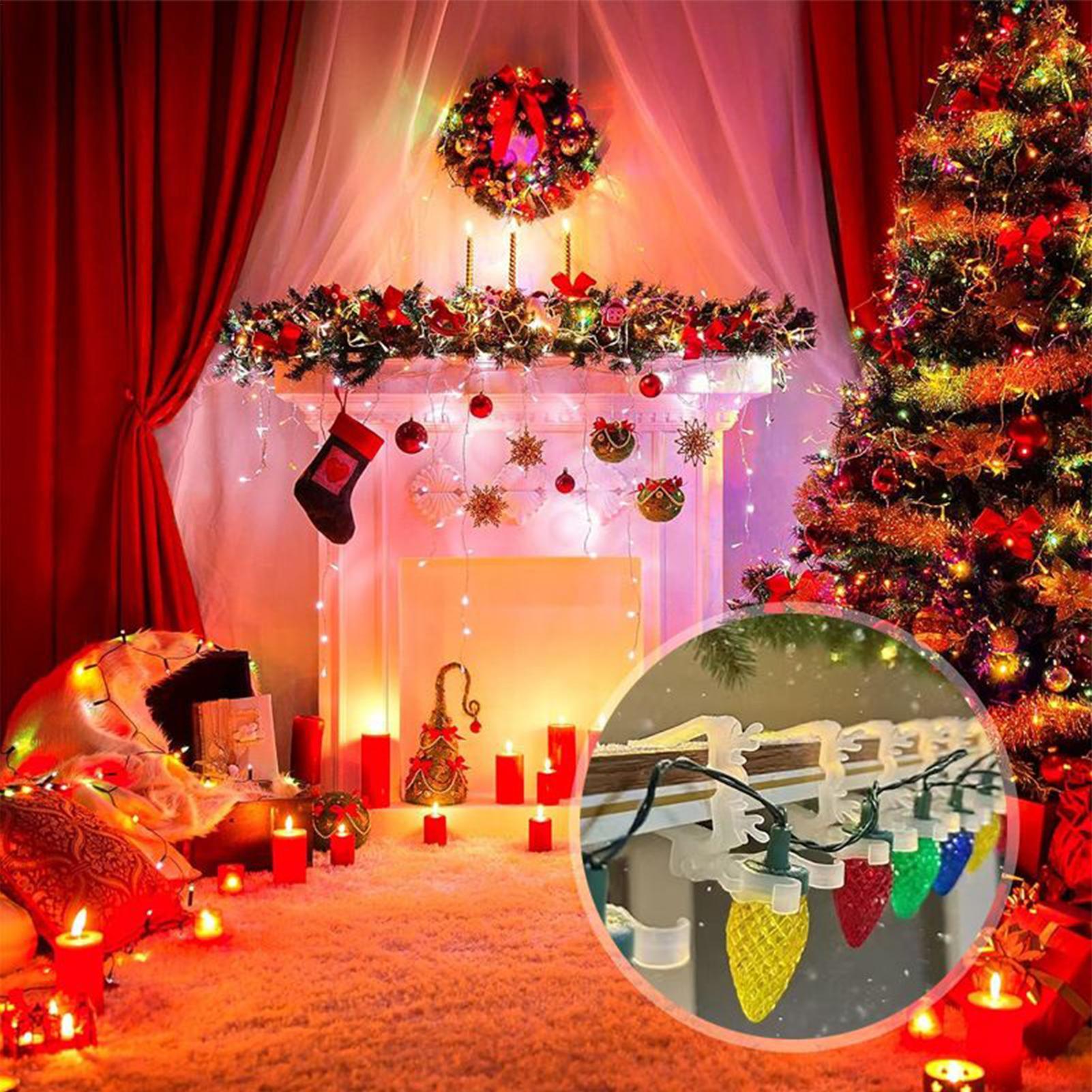 Christmas Light Gutter Clips 1 - Christmas Lights Outdoor incelemesi ve fiyatı