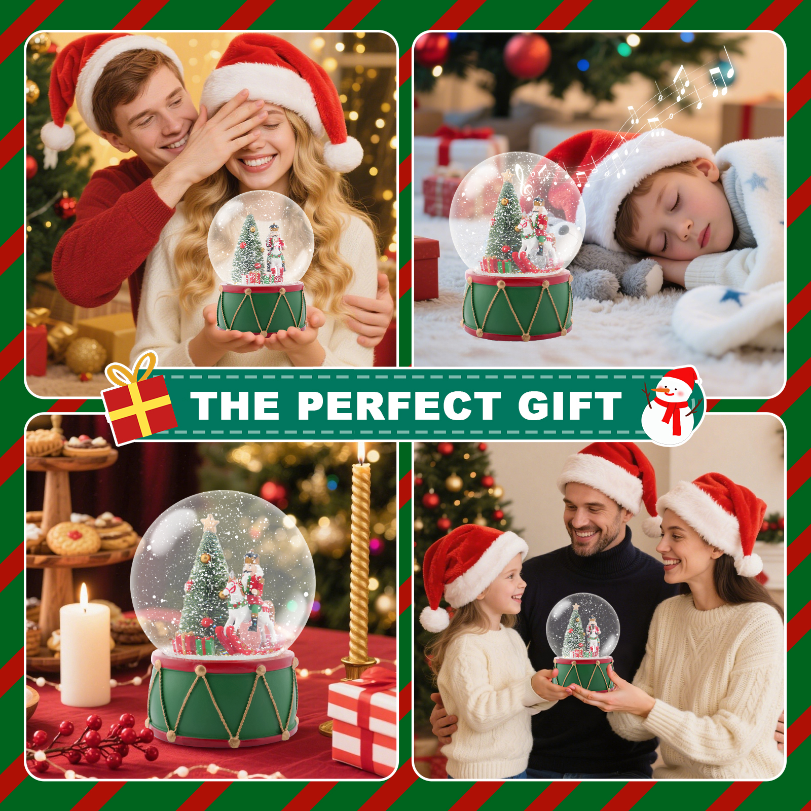 Christmas Music Snow Globe wit - Snow Globe Musical incelemesi ve fiyatı