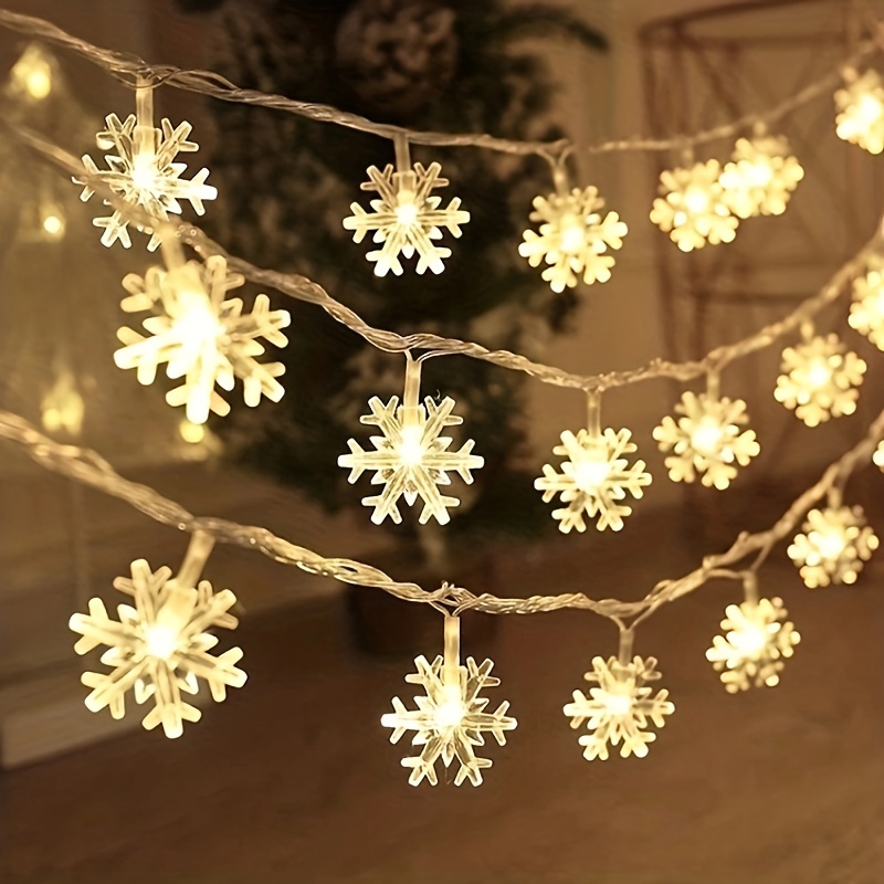 3m LED Snowflake Curtain Light - Led Fairy String Lights incelemesi ve fiyatı