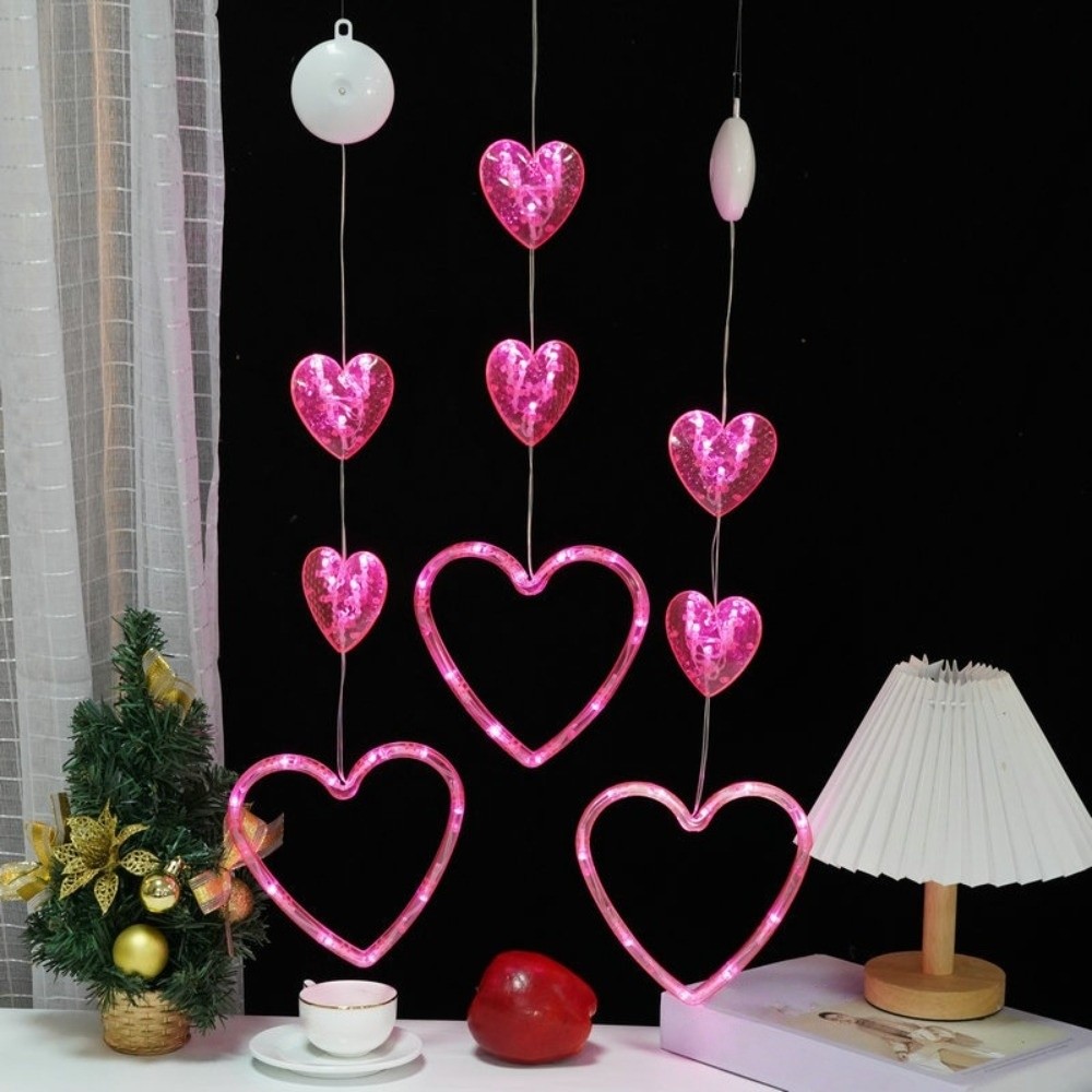 Creative Heart Curtain Fairy L - Led Fairy String Lights incelemesi ve fiyatı