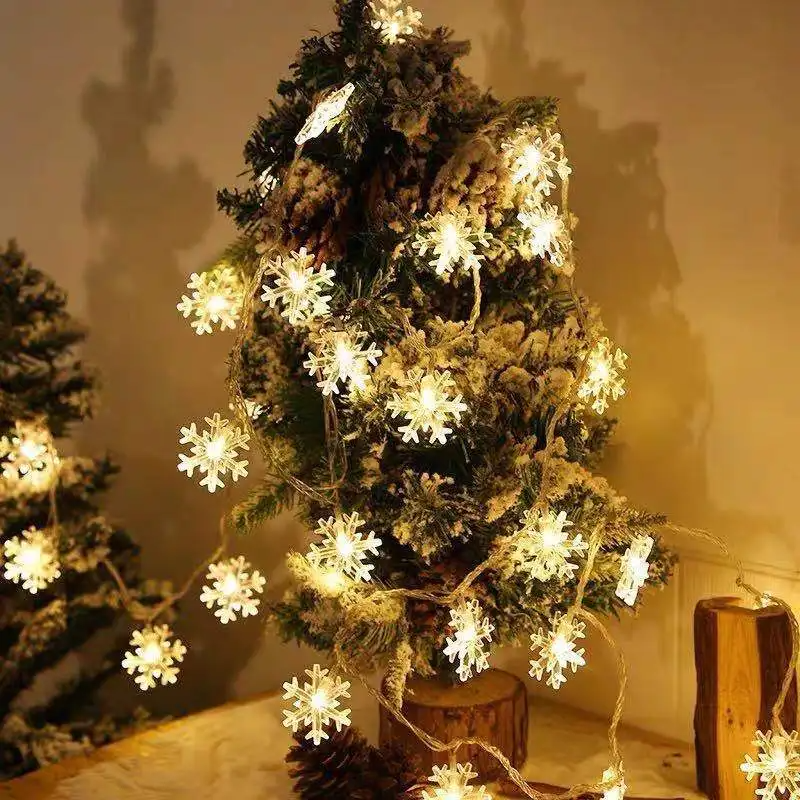 10/20/40 LED Snowflake String  - Led Fairy String Lights incelemesi ve fiyatı