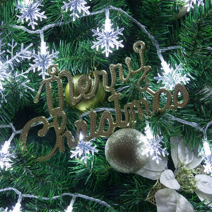 10/20/40 LED Snowflake String  - Led Fairy String Lights incelemesi ve fiyatı