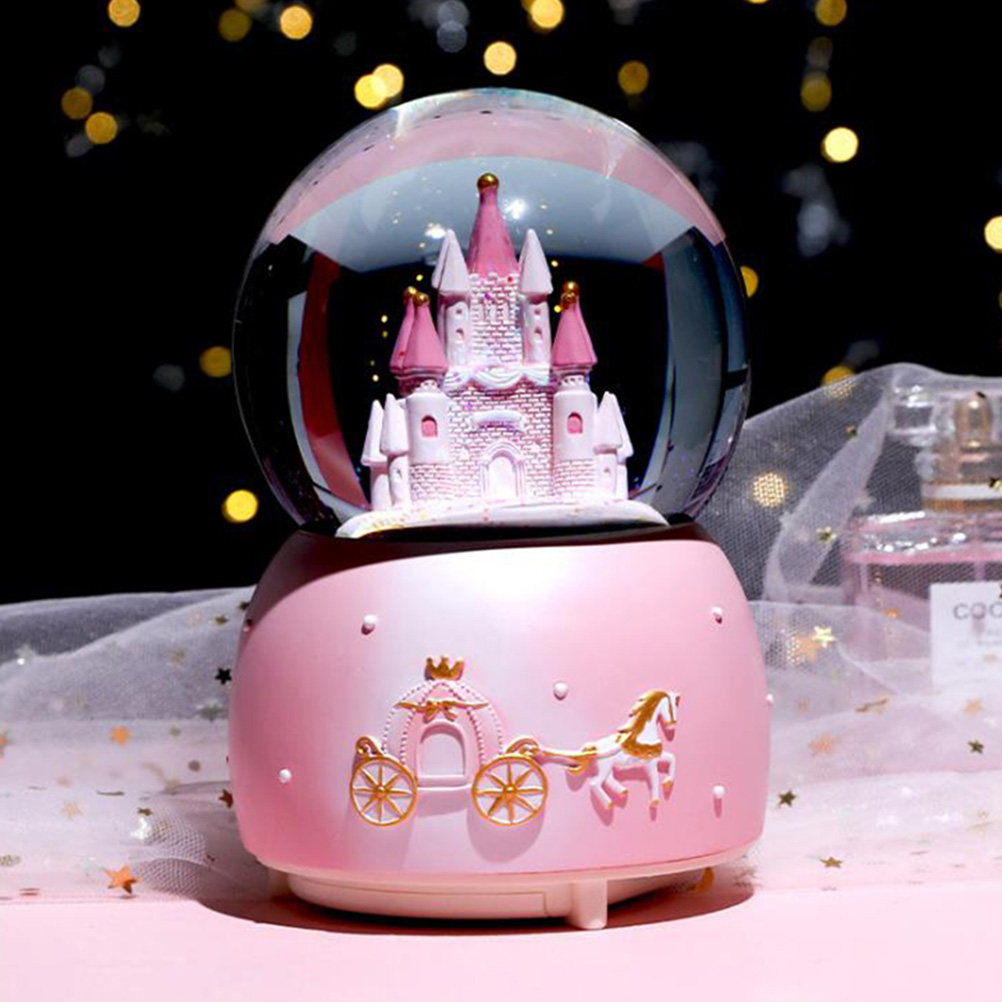 1Pcs Music Snow Globe Desktop  - Snow Globe Musical incelemesi ve fiyatı