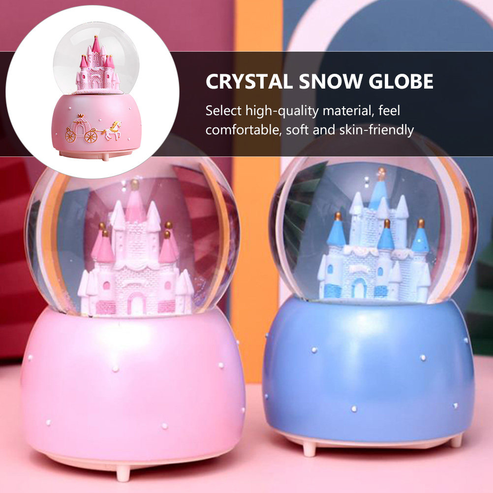 1Pcs Music Snow Globe Desktop  - Snow Globe Musical incelemesi ve fiyatı