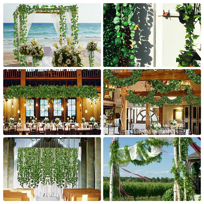 2.3m Silk Leaves Fake Creeper  - Led Fairy String Lights incelemesi ve fiyatı
