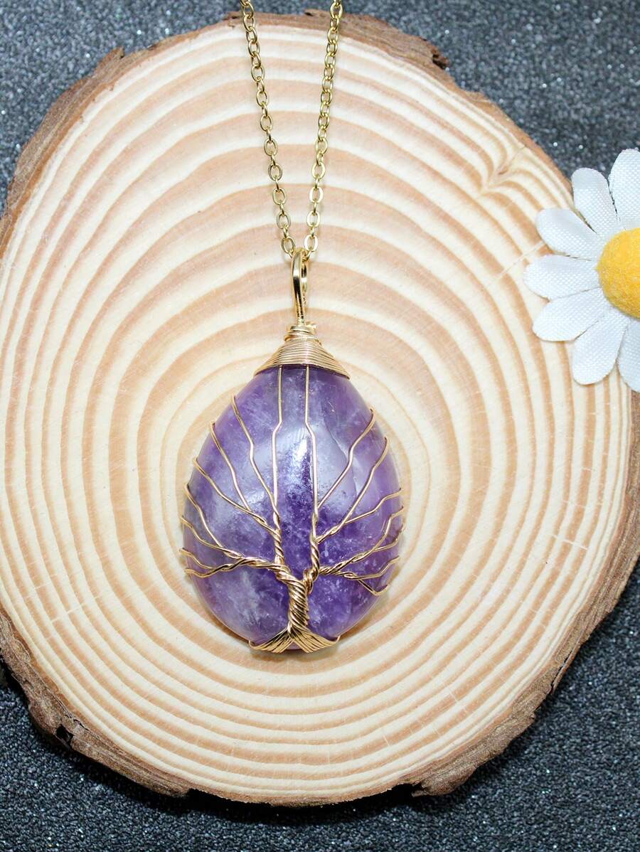 Tree Of Life Wire Wrap Pendant - Gift Box Wrap Set incelemesi ve fiyatı