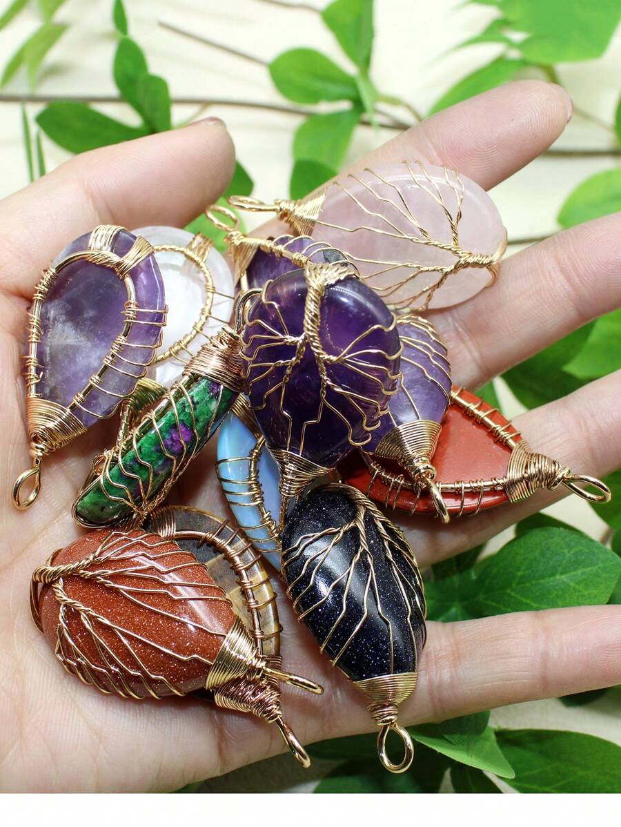 Tree Of Life Wire Wrap Pendant - Gift Box Wrap Set incelemesi ve fiyatı