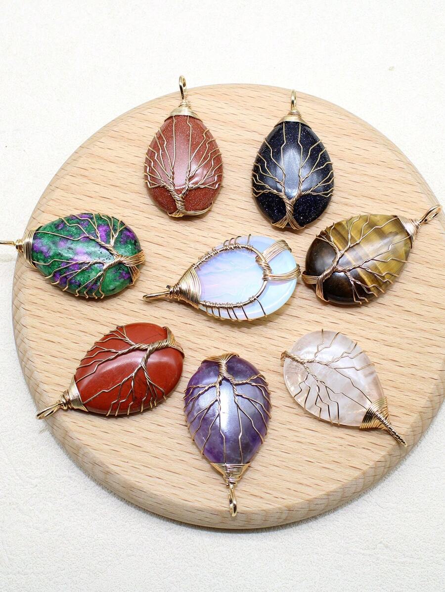 Tree Of Life Wire Wrap Pendant - Gift Box Wrap Set incelemesi ve fiyatı