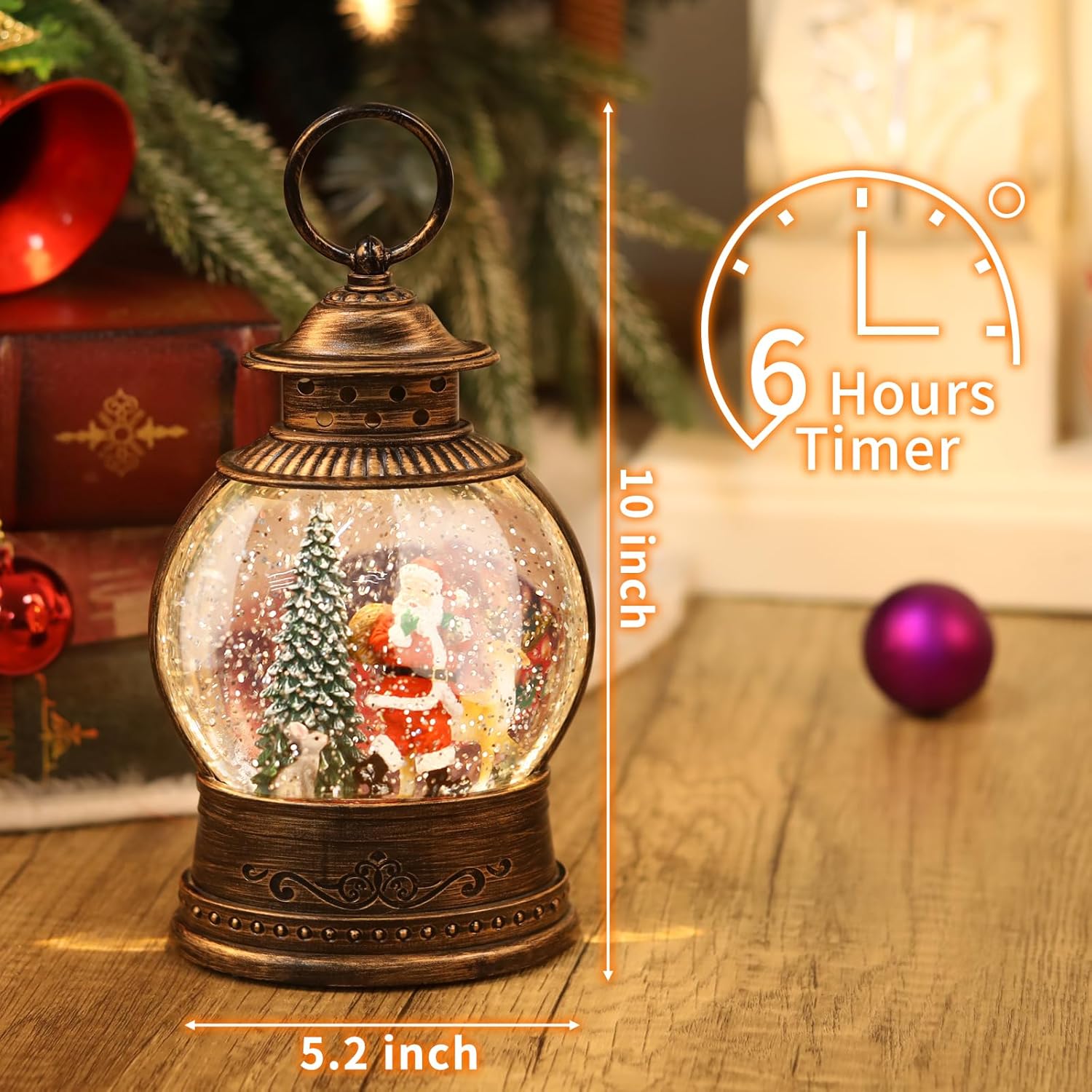 Christmas Snow Globe Lantern w - Snow Globe Musical incelemesi ve fiyatı