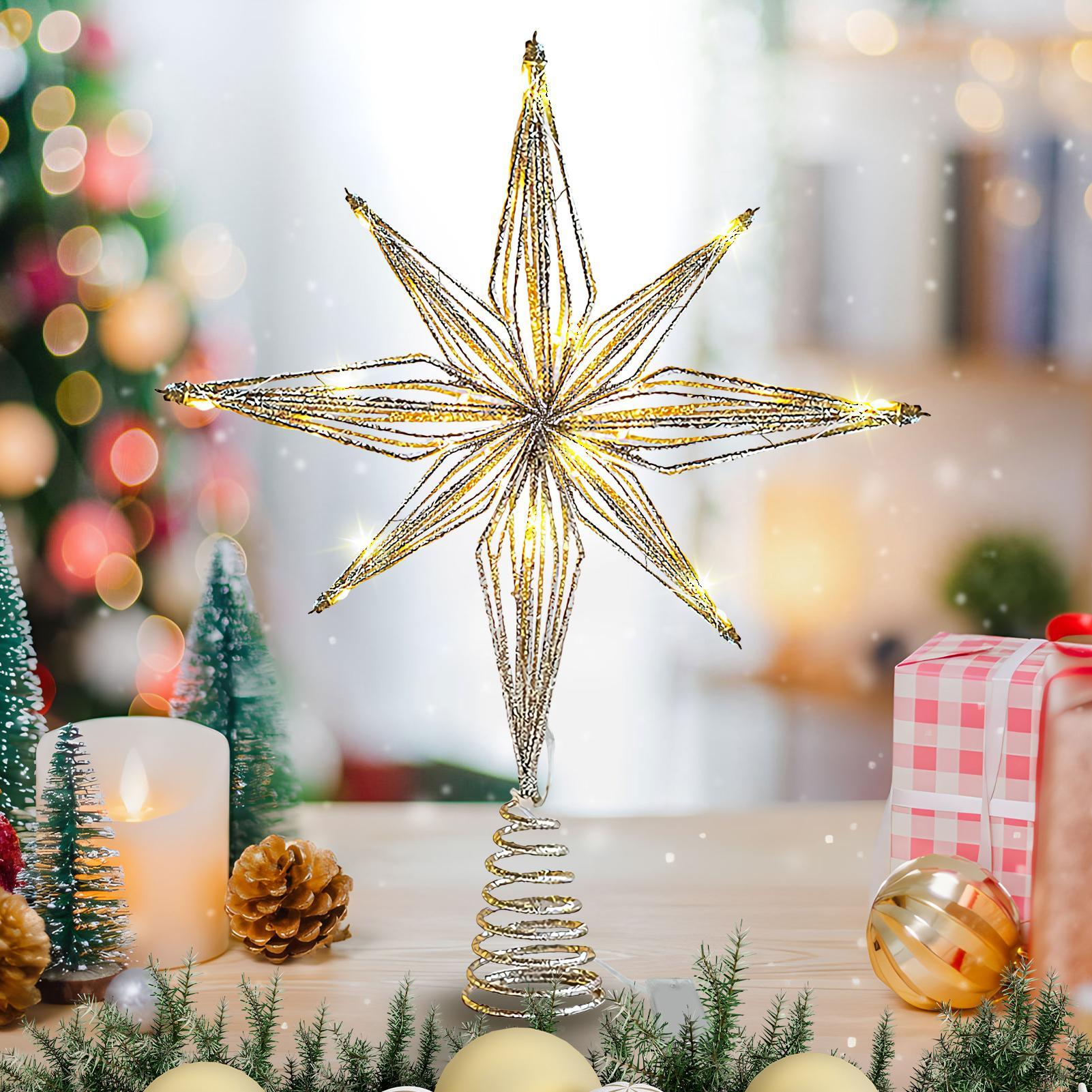 Christmas Tree Topper 3D Star  - Star Tree Topper incelemesi ve fiyatı