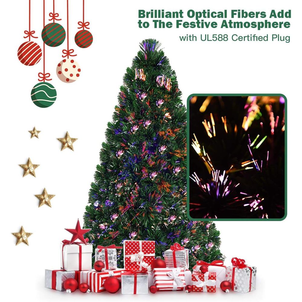 6ft Pre-Lit Artificial Christm - Christmas Tree Artificial incelemesi ve fiyatı